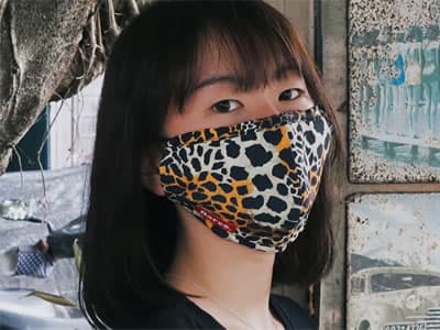 KEAN007 #202 Leopard multi-purposes sports mask cover